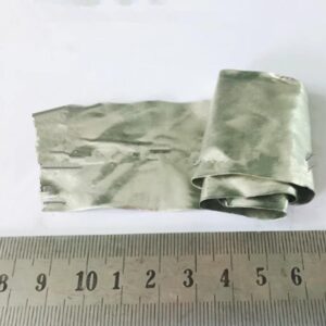 1kg Tin Foil, 99.9% High-purity Metal Sn 0.5mm Thickness