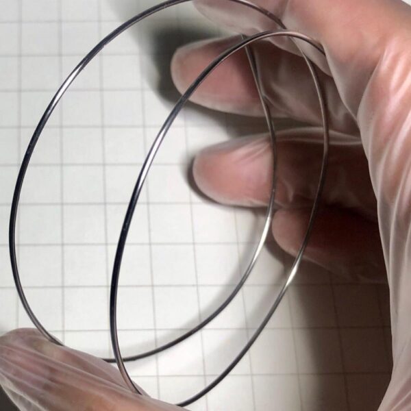 Pure Palladium Wire, Diameter 1mm, Length 5cm, 99.99% High-purity Metal Pd
