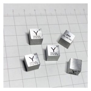 10mm Yttrium Cubic, 99.9% High-purity Distilled Y Block