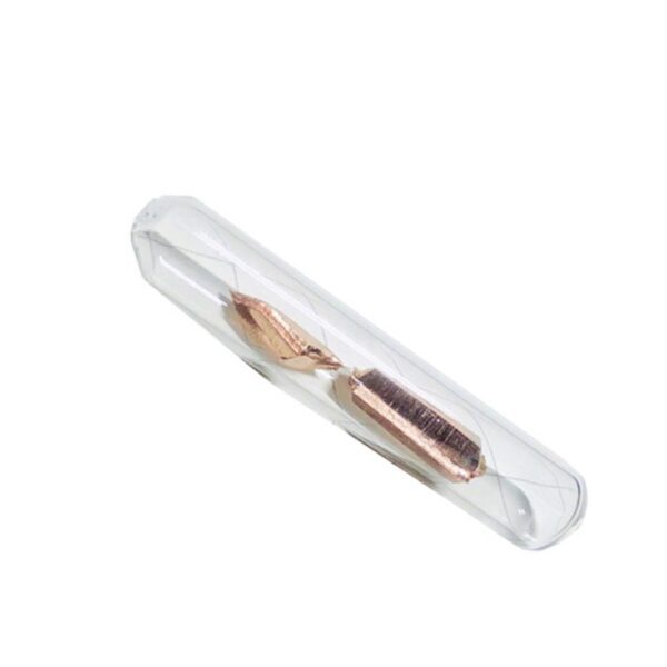 Glass Sealed Bright Copper Block, Filled with High-purity Argon Gas for Protection, High-purity Metal Cu 99.95% - Image 2