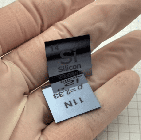 Pure Silicon Square Sheet, Carving Cycle Phenotype 11N Metal Si - Image 3