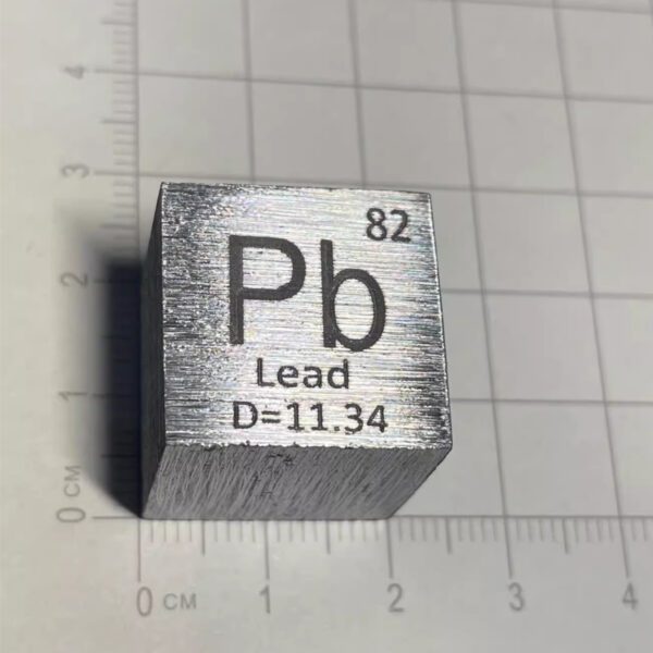 20mm Metal Lead Cubic Element Periodic Phenotype Pb 99.99% - Image 3