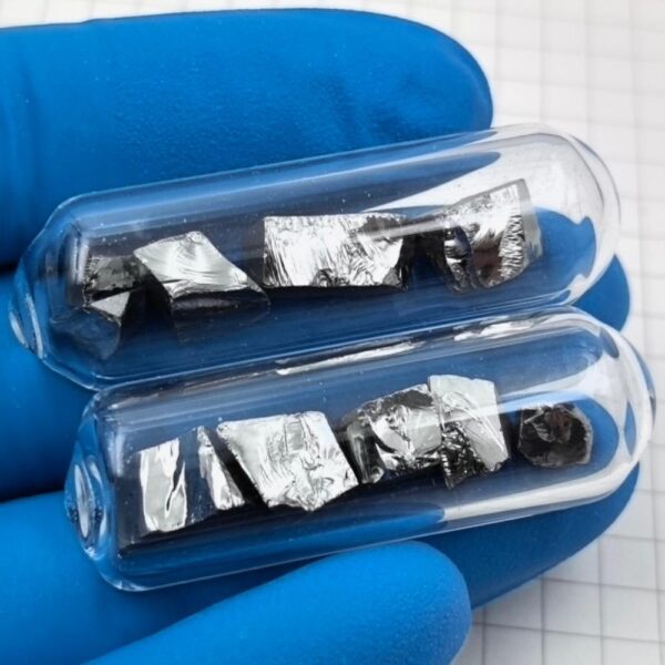 5g Glass Sealed Germanium Block, 5N High-purity Metal Ge - Image 2