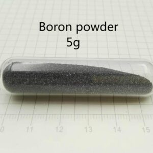 5g Glass Sealed Boron Powder, High-purity Metal B