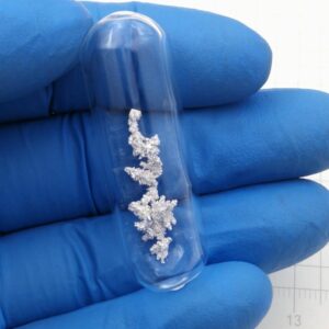1g Glass Sealed Silver Crystal Ag 99.99%