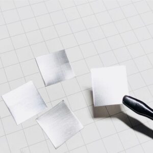 Pure Silver Square Piece, 0.4 X 20 X 20mm, 99.99% High-purity Metal Ag
?