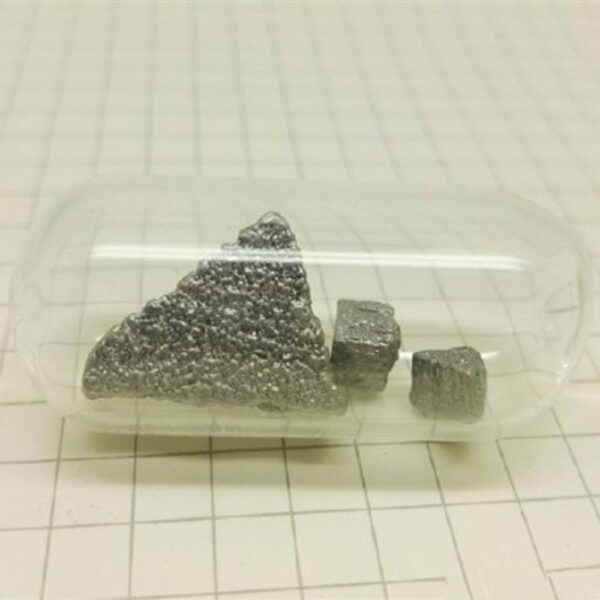 5g Glass Sealed Electrolytic Iron Block, 99.99% High-purity Metal Fe - Image 2