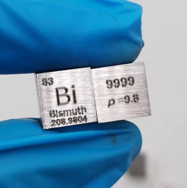 1cm Metal Bismuth Cube, 99.99% High-purity Element Bi Block - Image 4