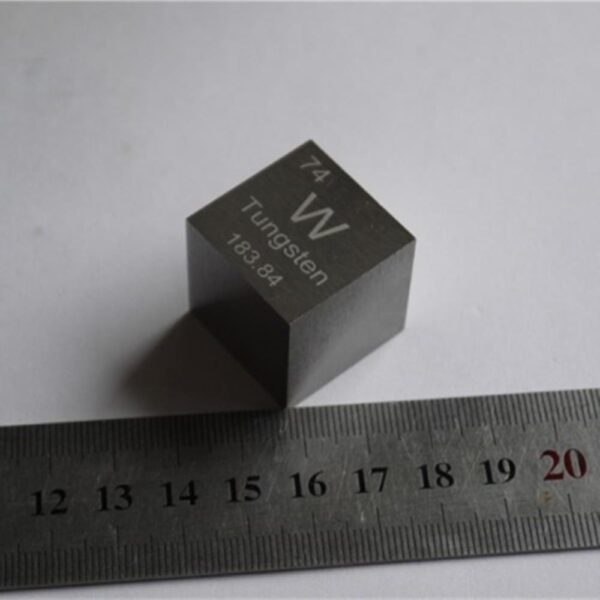 1-inch Tungsten Cube, 99.95% High-purity Metal W Block - Image 3