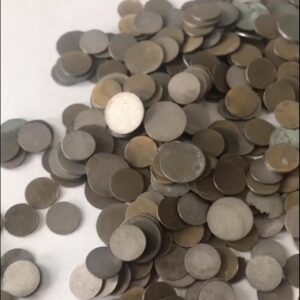 5g Pure Tantalum Disc, 99.9% High-purity Metal Ta