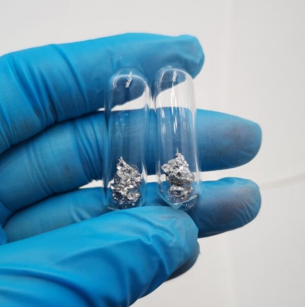 Glass Sealed Manganese Block 1g, Filled with Argon Gas Protection, 99.7% High-purity Rare Element Bright Mn Block - Image 4