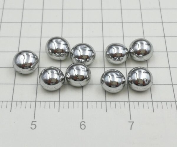 1g Pure Ruthenium Melt Bead, 99.98% High-purity Metal Ru