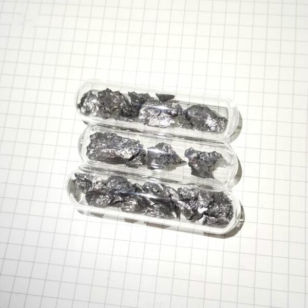 10g Glass Sealed Gadolinium Block, Filled with Argon Gas, 99.9% High-grade Metal Gd - Image 3