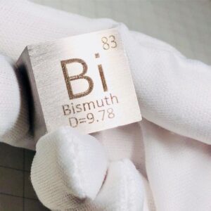 25.4mm Metal Bismuth Cube, 99.99% High-purity Element Bi Block