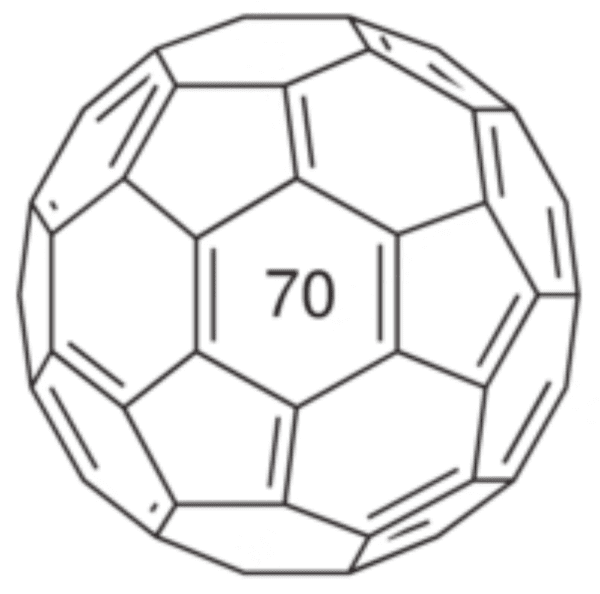 Carbon Allotrope Football Ene C70 Fullerene C70 Experimental Raw Material 99%