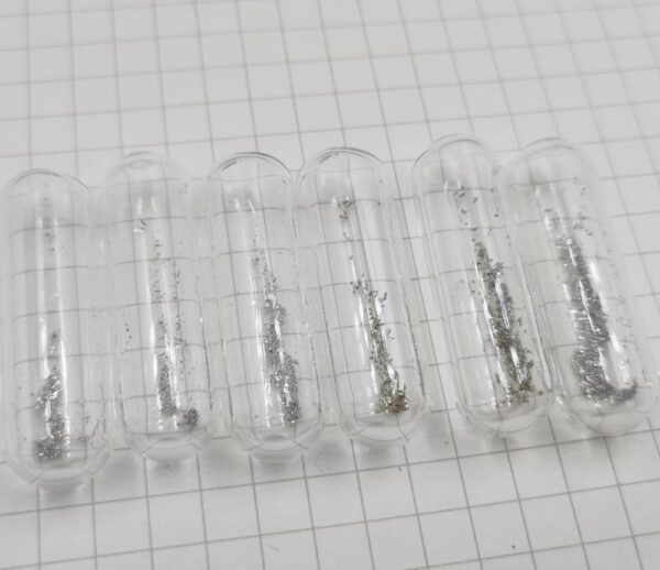 0.03g Glass Sealed CVD Platinum Particles, 99.95% High-purity Precious Metal Pt - Image 2