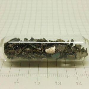 5g Glass Sealed Pure Manganese Sheet, Filled with Argon Gas Protection, 99.7% High-purity Electrolytic Mn