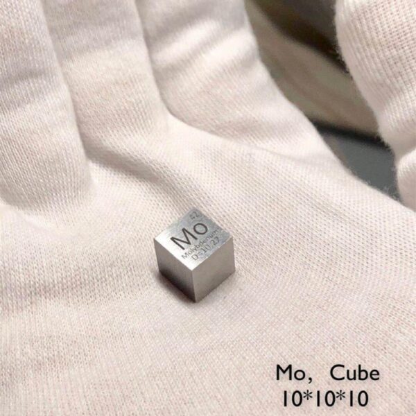 10mm Molybdenum Cube, 99.95% High-purity Metal Mo Block - Image 3