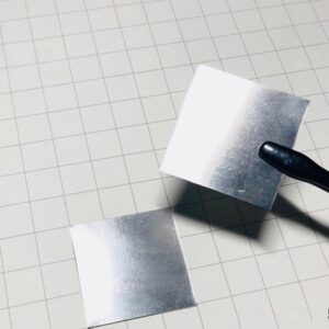 Pure Silver Square Piece, 0.3 X 30 X 30mm, 99.99% High-purity Metal Ag