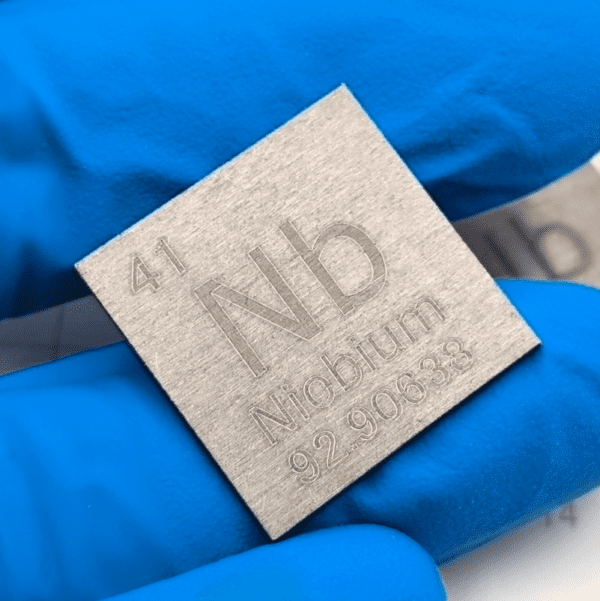 20mm metal niobium square sheet cubic element periodic phenotype high-purity Nb 99.9% - Image 3