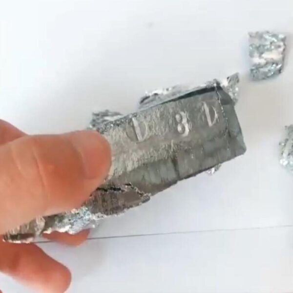 1kg Zinc Block, 99.995% High-purity Metal Zn - Image 2