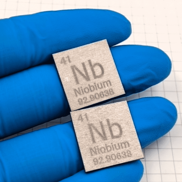 20mm metal niobium square sheet cubic element periodic phenotype high-purity Nb 99.9% - Image 2