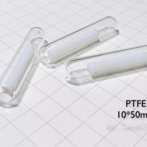 Glass Sealed Polytetrafluoroethylene Rod Fluorine Element Collection 10 * 50mm