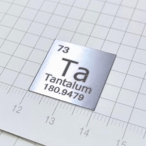 20mm Pure Tantalum Square Piece, Carving Cycle Phenotype 99.9% High-purity Tantalum Metal - Image 4