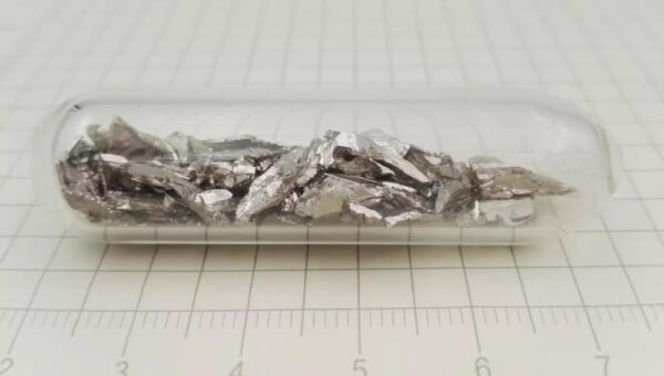 10g Metal Glass Sealed Bismuth Block Bi 99.99%