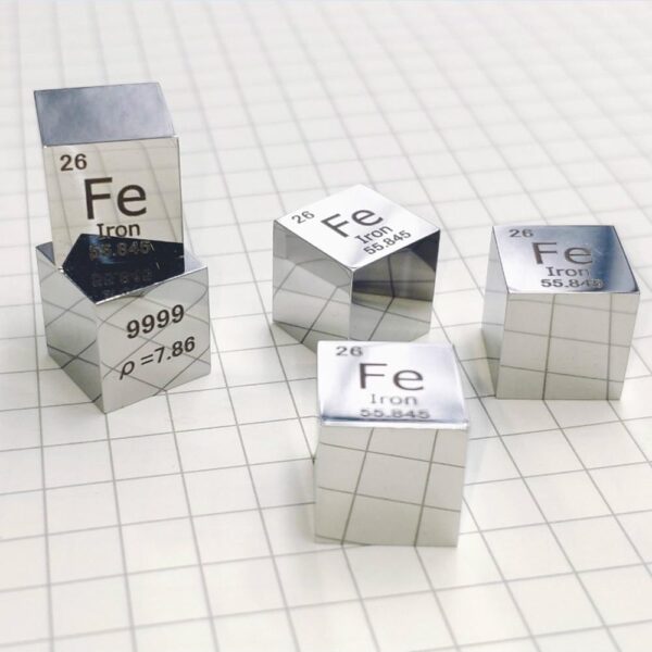10mm Metal Iron Cube, Mirror Polished 99.99% High-purity Element Fe Block - Image 5
