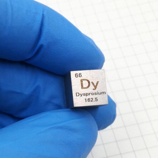 1cm Dysprosium Cubic, 99.9% High-purity Metal Dy Block - Image 3