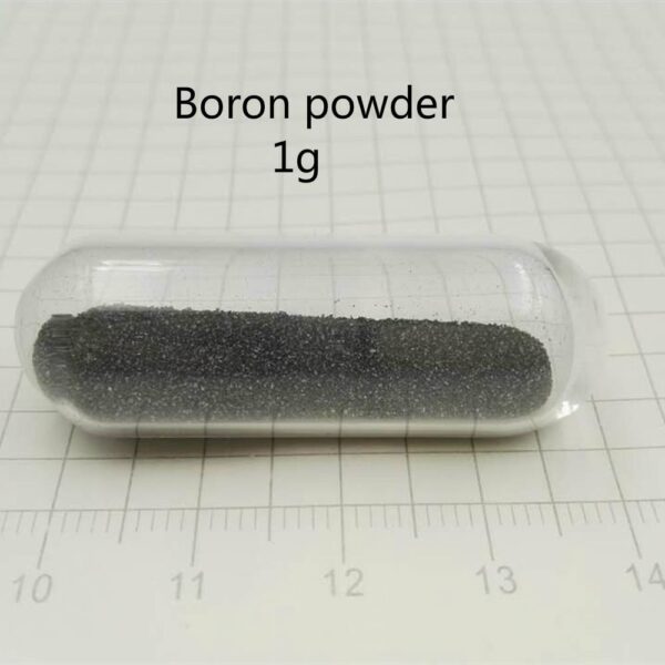 1g Glass Sealed Boron Powder, High-purity Metal B