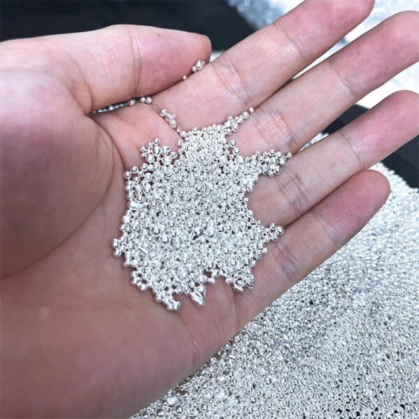 100g Pure Silver Particles 99.99% High-purity Ag Beads