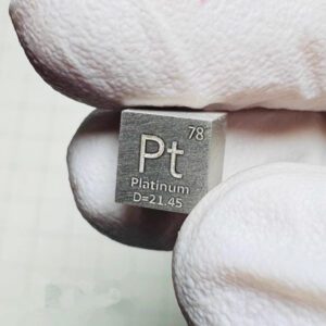 7mm Metal Platinum Cubic Element Periodic Phenotype High-purity Pt 99.95%