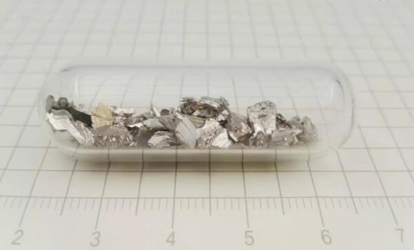 5g Metal Glass Sealed Bismuth Block Bi 99.99%