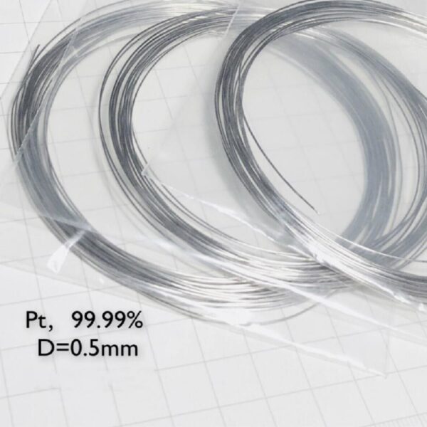 Pure Platinum Wire, Diameter 0.5mm, Length 1cm, 99.99% High-purity Metal Pt - Image 4