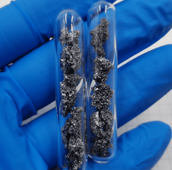 1g Glass Sealed Boron Crystal, 99.99% High-purity Element B