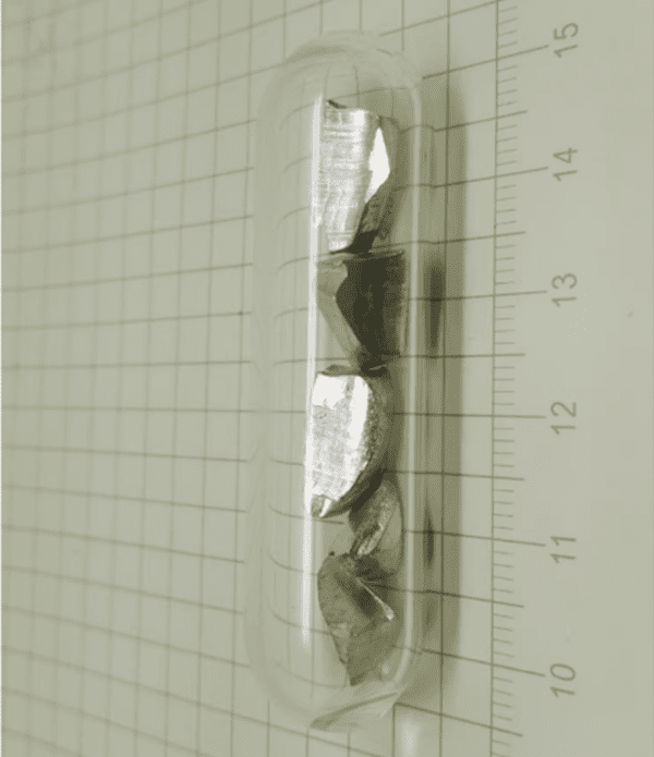 10g Glass Sealed Tin Block, 99.99% High-purity Metal Sn - Image 3