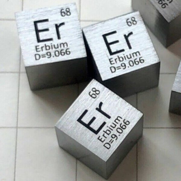 Erbium Metal Cube 10mm 99.9% High Purity - Image 5