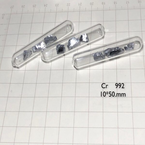Glass Sealed Metal Chromium Block with Cr 99.2% - Image 2