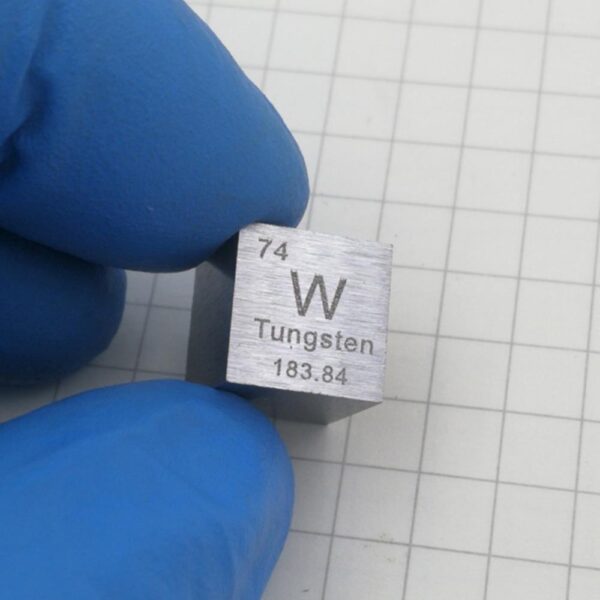1cm Tungsten Cube, 99.95% High-purity Metal W Block - Image 2