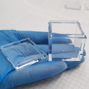 1pc Transparent Acrylic Storage Box for 1-inch Elemental Cube