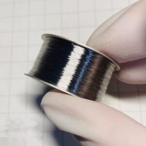 Pure Platinum Wire, Diameter 0.015mm, Length 1cm, 99.99% High-purity Metal Pt