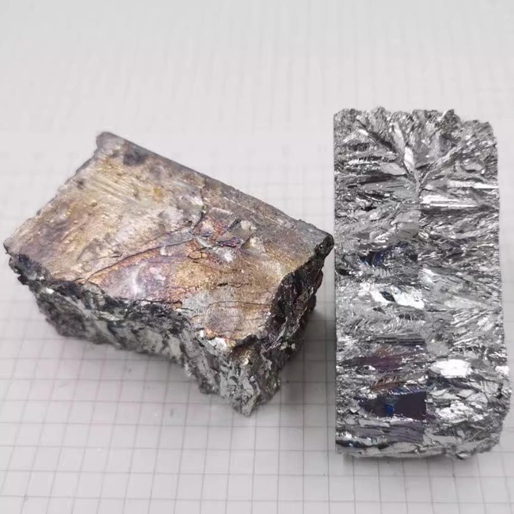 1kg Bismuth Metal Block (Bi ≥ 99.995%) - Crystal Bismuth Ingot for Element Collection And Scientific Projects