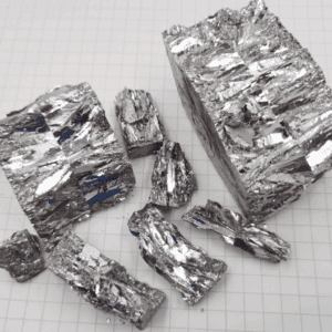 100g Bismuth Metal Block (Bi 99.995%) - Crystal Bismuth Ingot for Element Collection And Scientific Projects