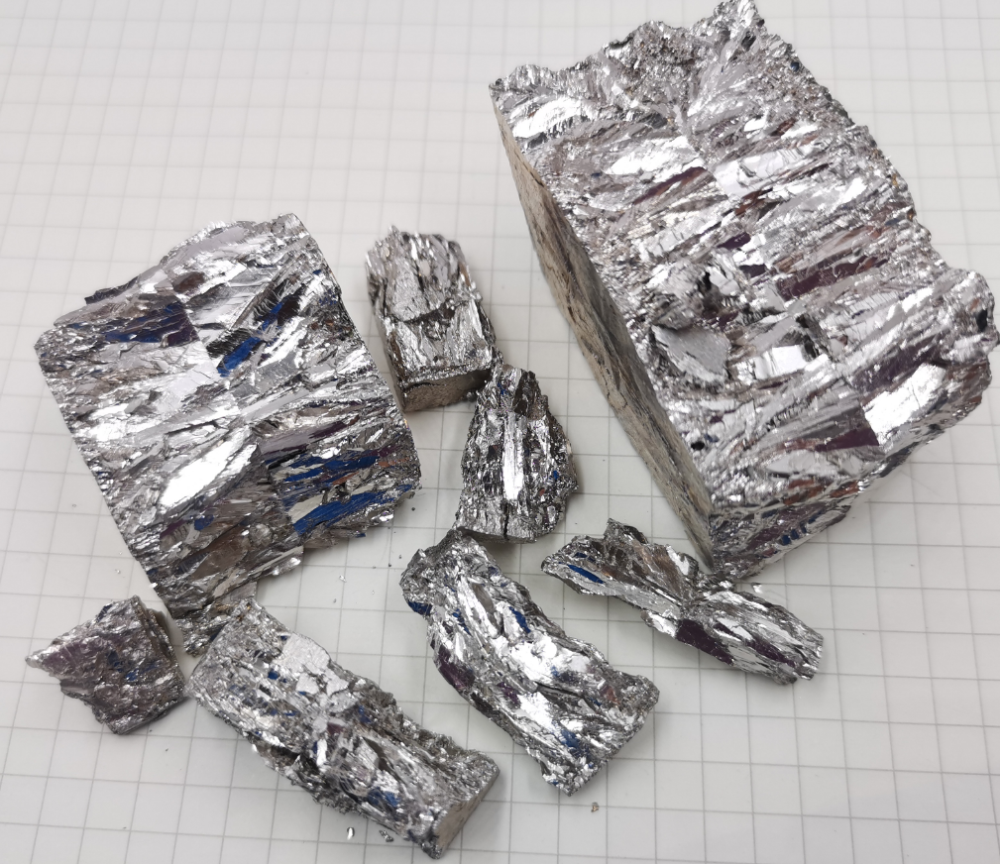 100g Bismuth Metal Block (Bi 99.995%) - Crystal Bismuth Ingot for Element Collection And Scientific Projects