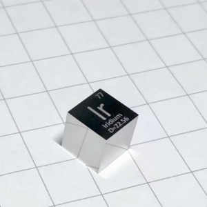10mm Mirror Polished Iridium Cubic Element Periodic Phenotype High-purity Ir 99.95%
