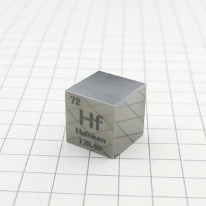 10mm Mirror Hafnium Cube Element Periodic Phenotype High-purity Ha 99.9%