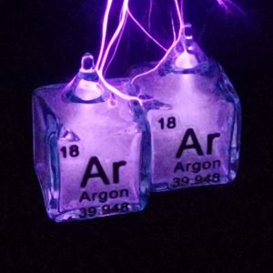 Rare Argon Gas Cube 5N