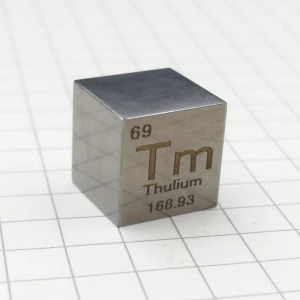 10mm Mirror Polished Thulium Cubic Element Periodic Phenotype High-purity Tm 99.99%